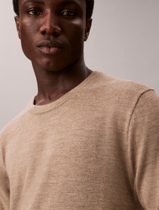 Extra Fine Merino Sweater, Cinder Htr, hi-res