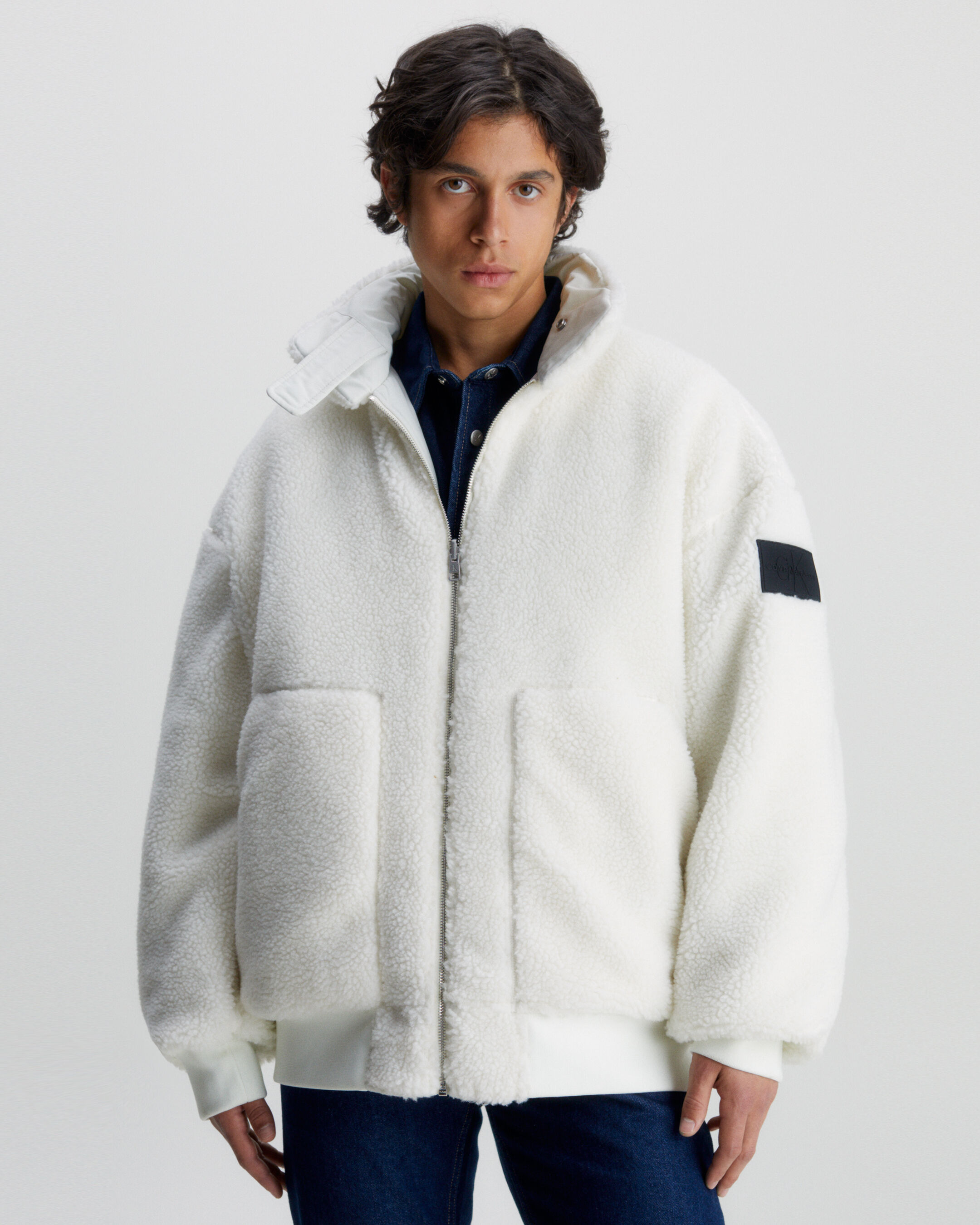 Calvin klein reversible jacket new arrivals