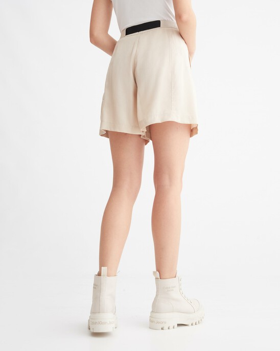 Modern Utility Belted Shorts