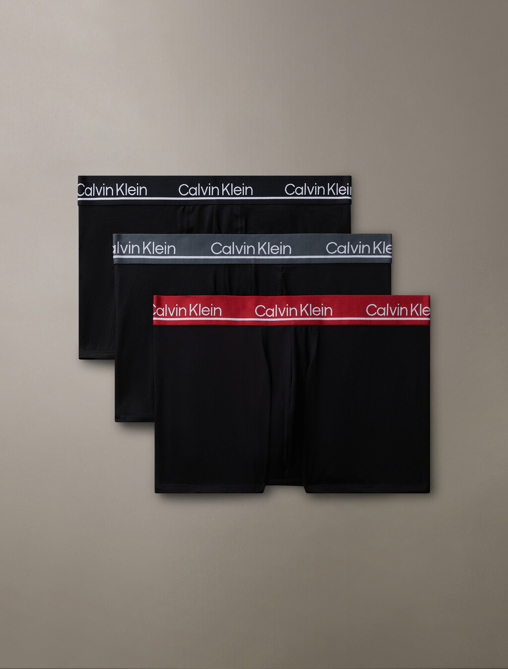 CK Micro Plus Low Rise Trunks 3 Pack, BLACK W/ BLACK WB/ BLACK W/ SCOOTER WB/ BLACK W/ T, hi-res