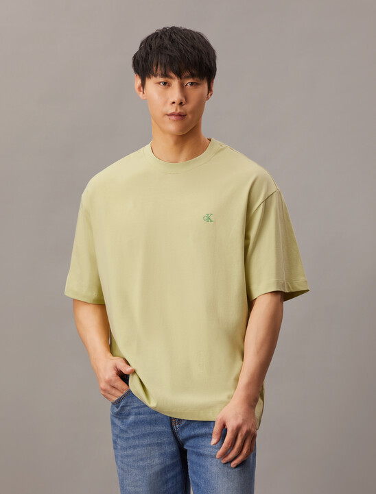 Calvin Logo Crew Neck Tee