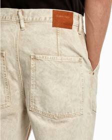 STANDARDS MARBLE DYE DECK JEANS, UNBLEACHED MARB, hi-res