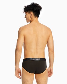 REIMAGINED HERITAGE HIPSTER BRIEF, Black, hi-res