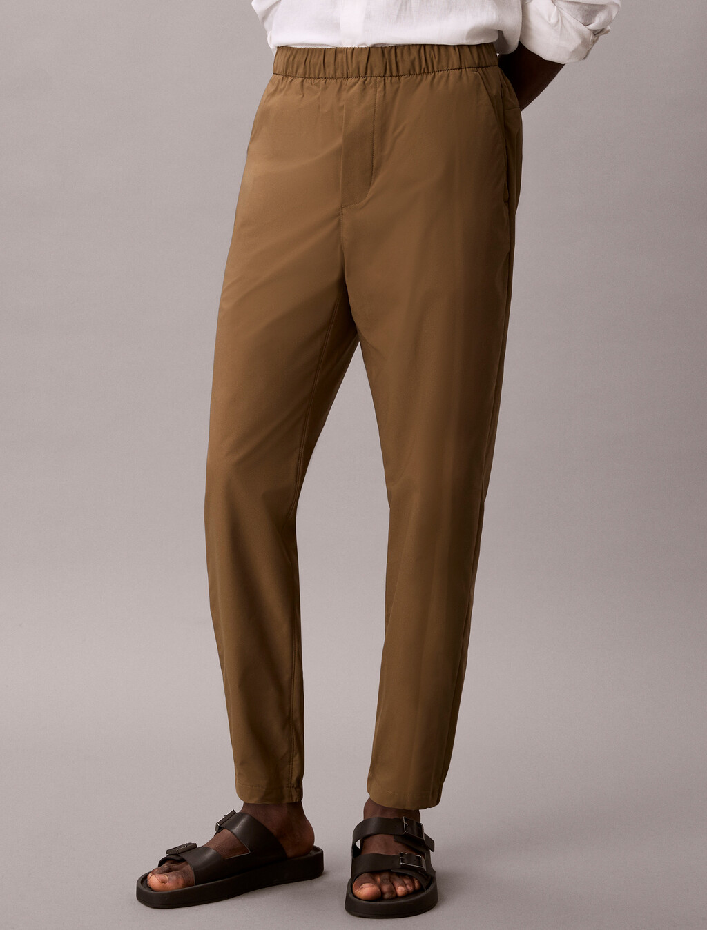 Slim Technical Pull-on Pant, Capers, hi-res
