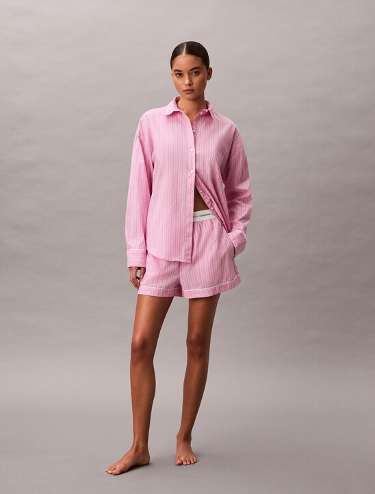 Valentine's Day Capsule Stripe Sleep Shirt