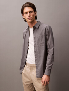 Tech Soft Touch Button-Down Shirt, Castlerock, hi-res
