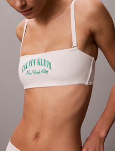 Bandeau Bralette - Heritage Classic Cotton, Tofu, hi-res