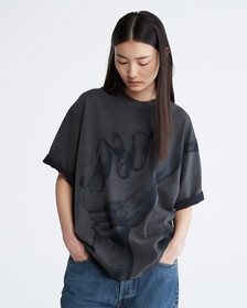 STANDARDS RELAXED GRASP GRAPHIC T-SHIRT, Black Beauty, hi-res