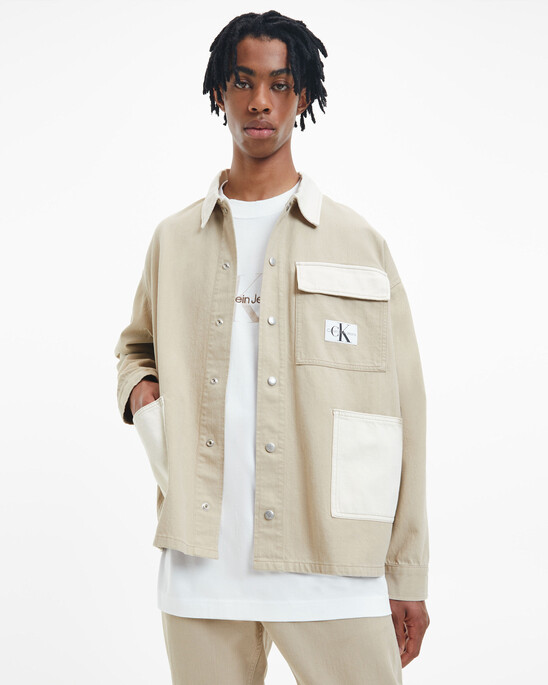 Oversized Utility Shirt Jacket