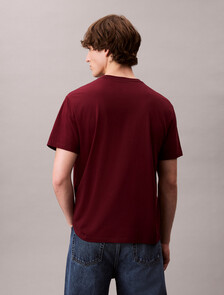 Monogram T-shirt, Deep Rouge, hi-res