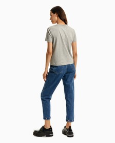 CLASSIC SLIM TEE, HEROIC GREY HEATHER CM1BK 08, hi-res