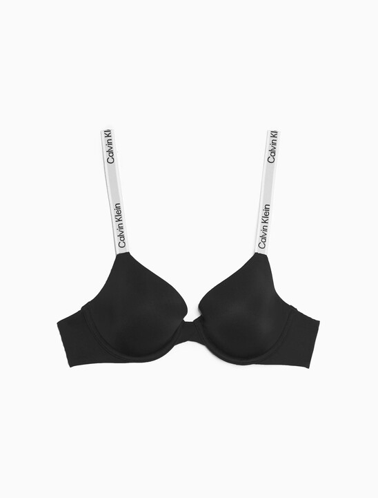Tailored Logo Lightly Lined Demi Bra