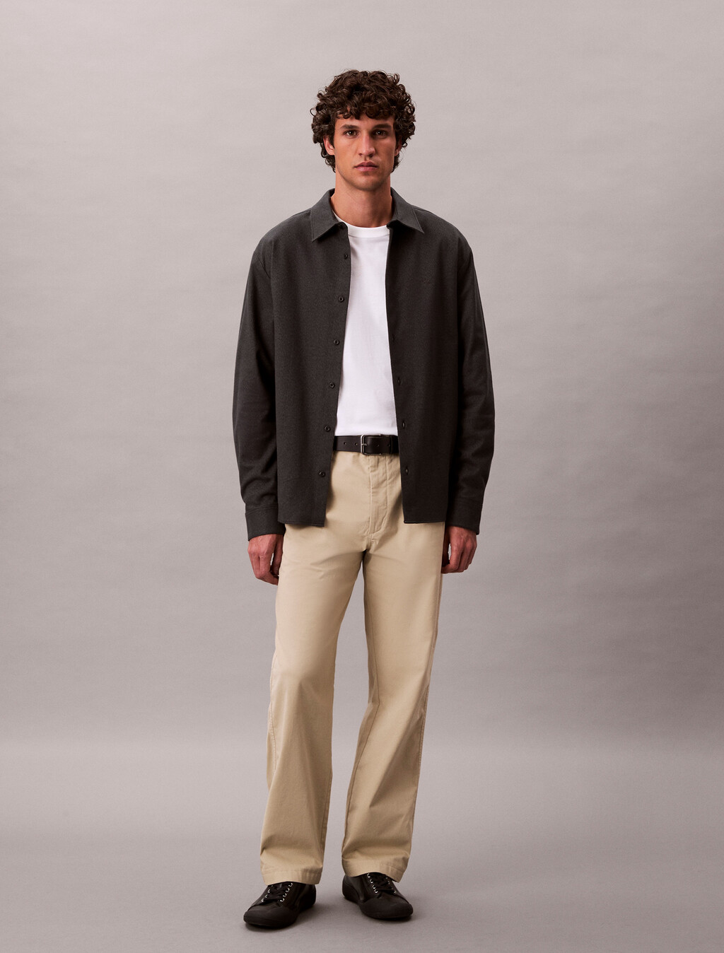 90s Straight Twill Chinos, Island Fossil, hi-res