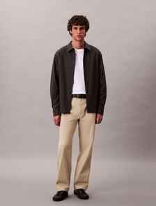 90s Straight Twill Chinos, Island Fossil, hi-res
