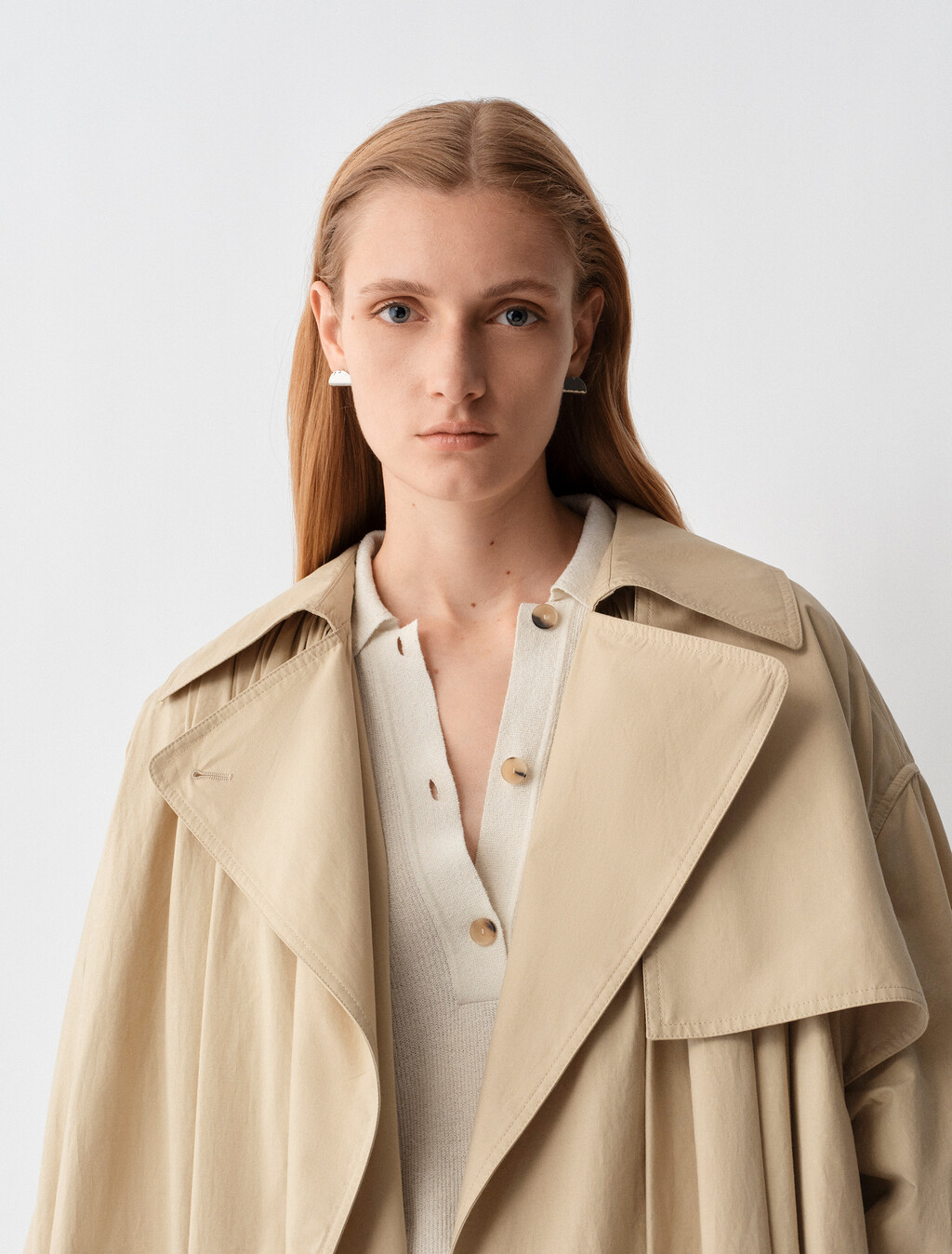 Mireille Trench Coat, Eucalyptus, hi-res
