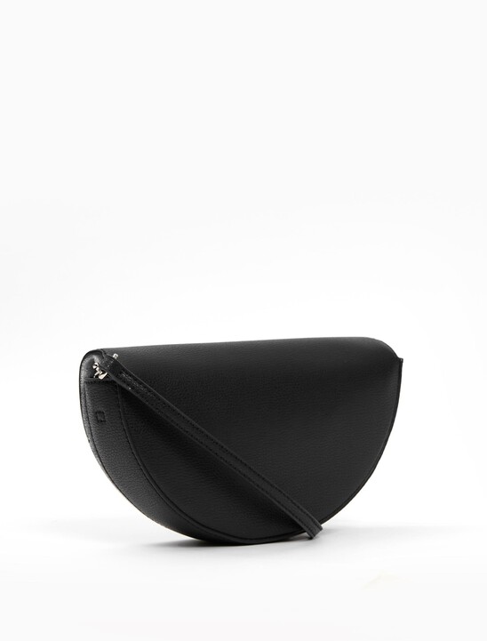 Minimal Monogram Saddle Bag