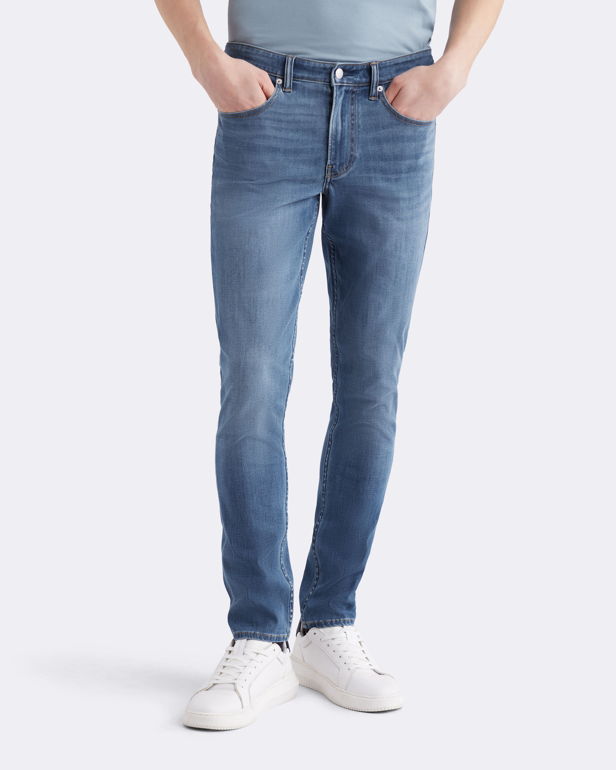 37.5 Bi Stretch Body Skinny Jeans blue Calvin Klein Malaysia