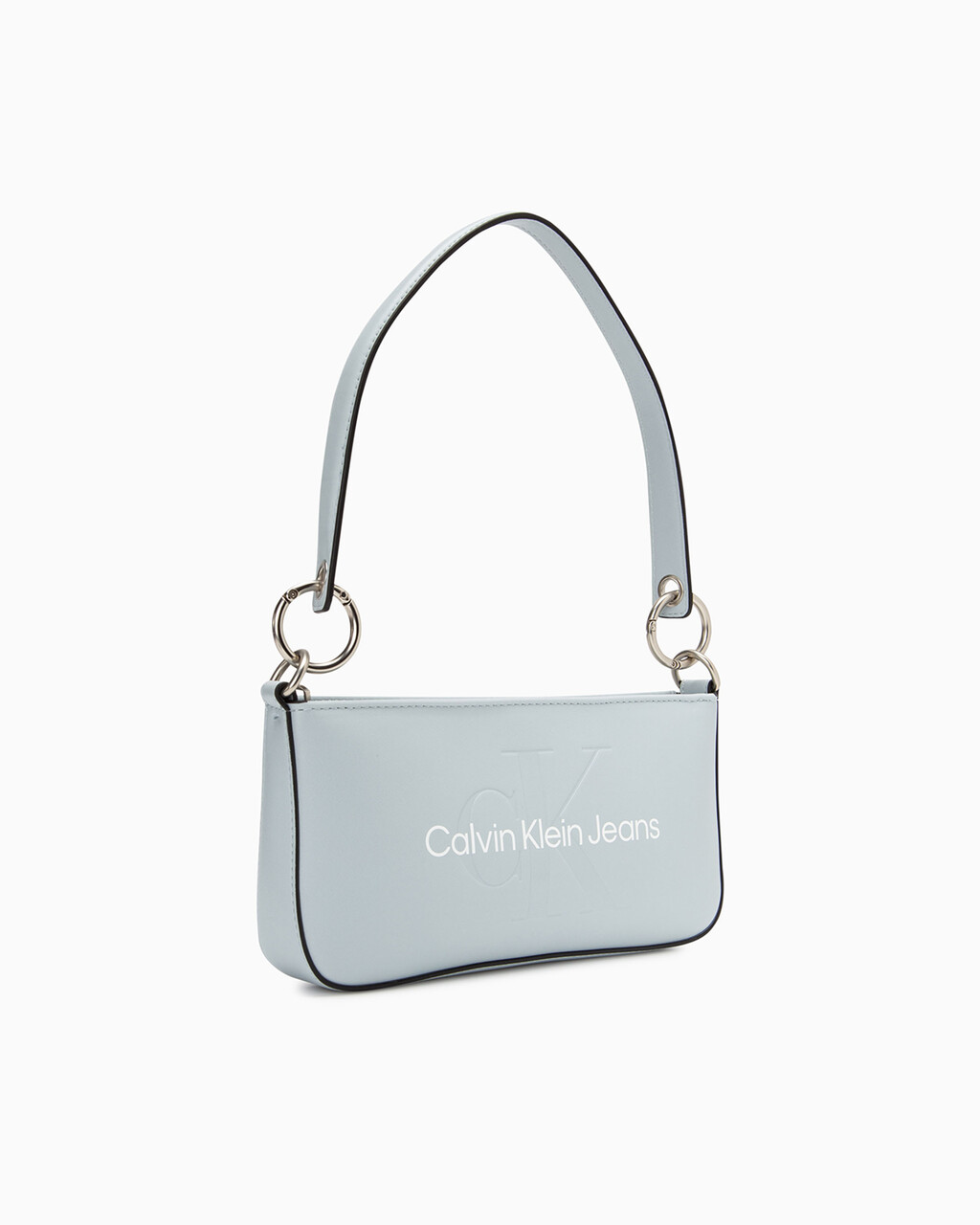 SCULPTED MONOGRAM SHOULDER POUCH, BLUE OASIS, hi-res