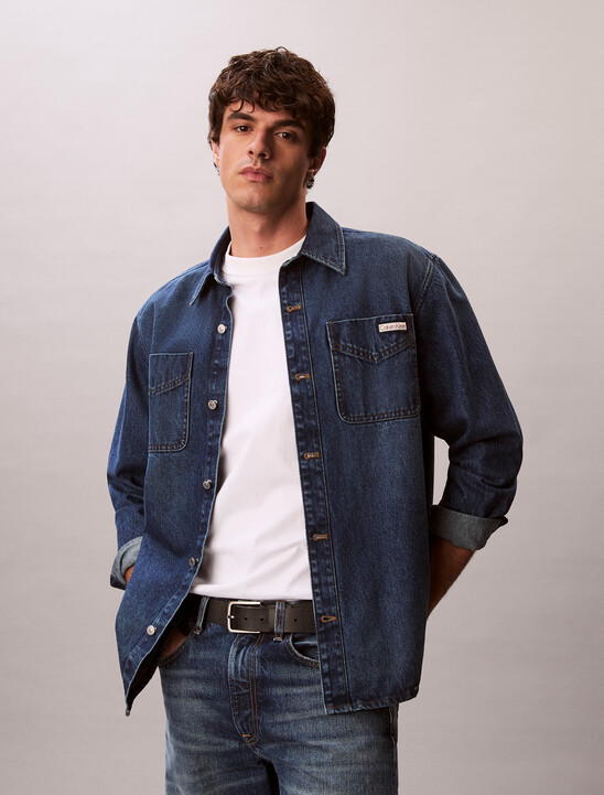 90s Denim Overshirt