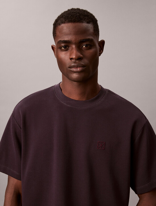 Cotton Pique Bungee Cord Tee