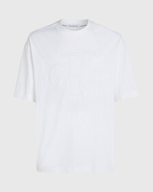 Oversized Monogram T-shirt, BRIGHT WHITE, hi-res