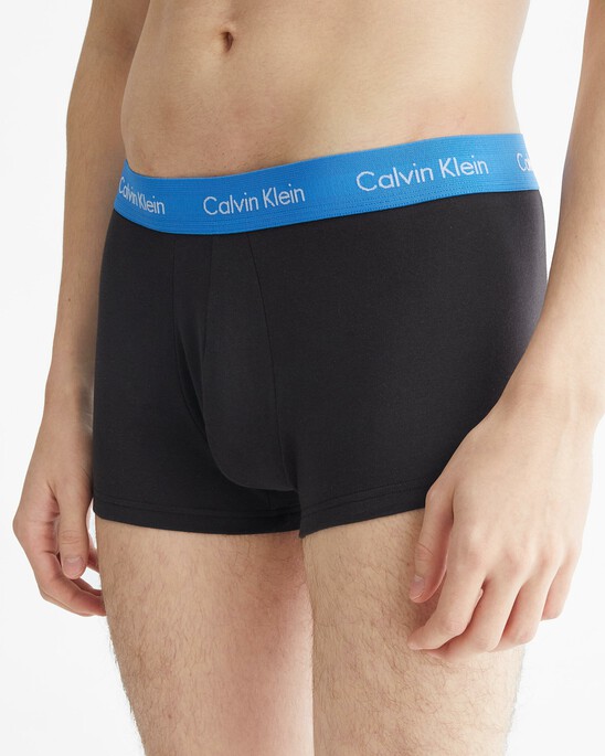 Cotton Stretch 3 Pack Low Rise Trunk