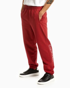 STANDARD LOGO JOGGERS, KARANDA RED-640, hi-res