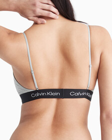 Calvin Klein 1996 Lightly Lined Bralette, Grey Heather, hi-res