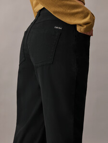 High Rise Straight Trousers, Ck Black, hi-res