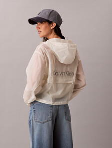 UPF Ultralight Short Windbreaker, Chalk, hi-res