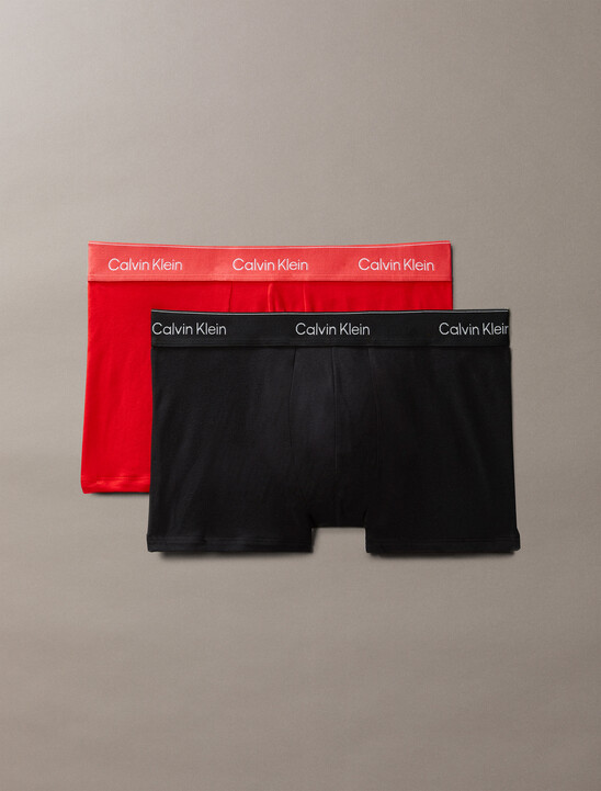 Icon Cotton Stretch Trunks 2 Pack