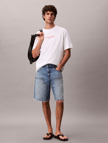 Back Graphic Regular Tee, Bright White, hi-res