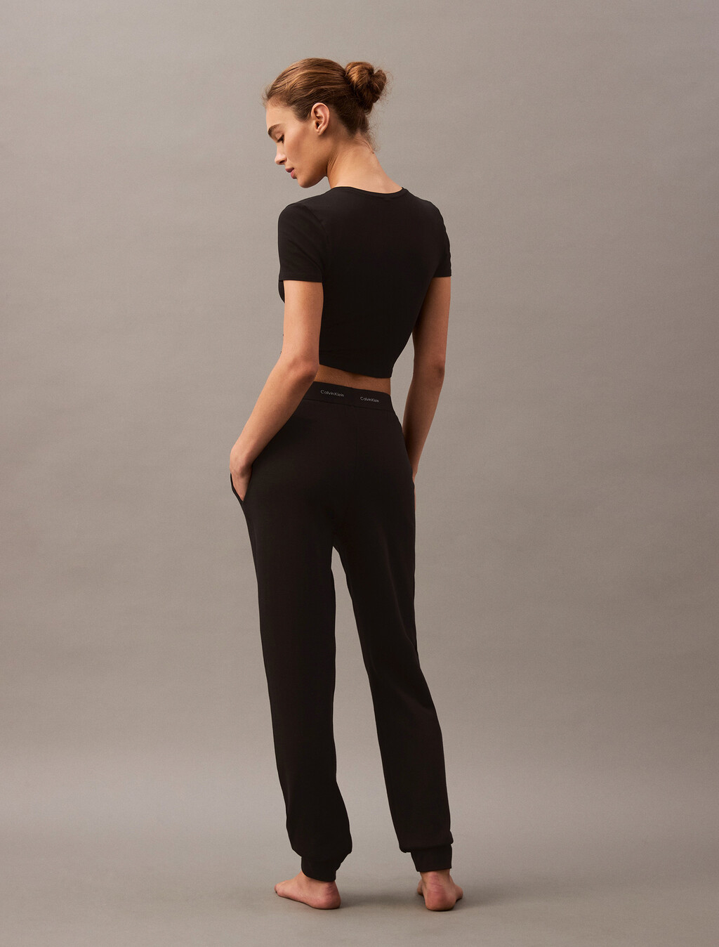 Icon Cotton Terry Joggers, Black, hi-res