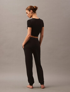 Icon Cotton Terry Joggers, Black, hi-res