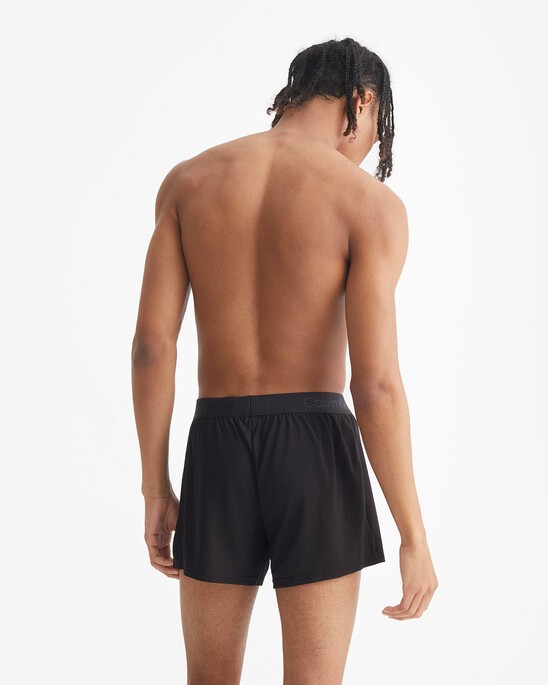 CK Black Pique Slim Boxers