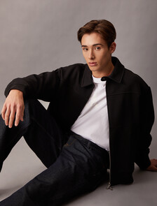 90s Straight Asymmetric Jeans, Rinse Denim, hi-res