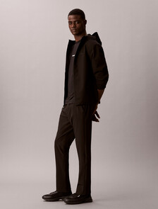 Water-Repellent Performance Trousers, Black, hi-res