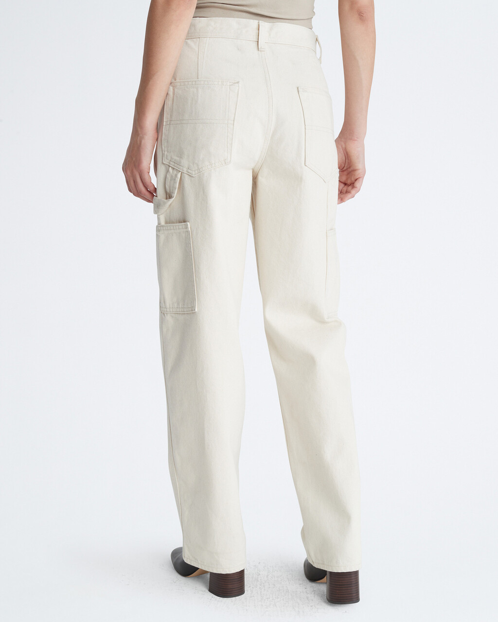 Tapered Fit Utility Jeans, RAW RINSE, hi-res