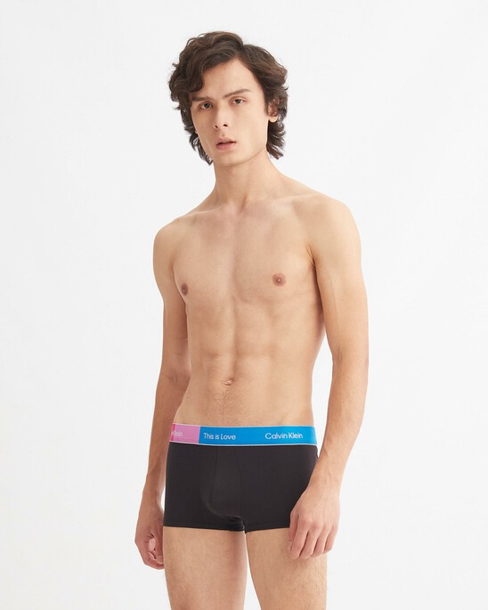 PRIDE MICRO COLOR BLOCK LOW RISE TRUNKS