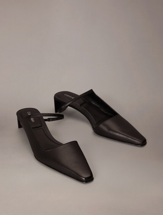 ST BCK HL PMP LTHBlack