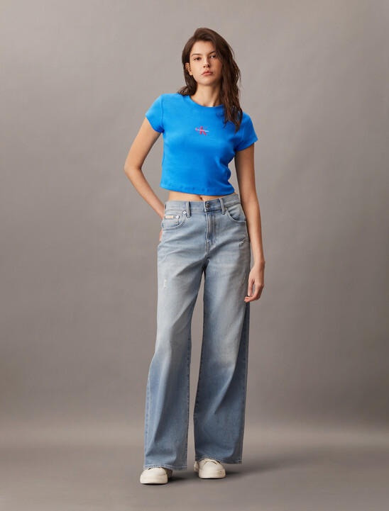 37.5 Wide Leg Jeans