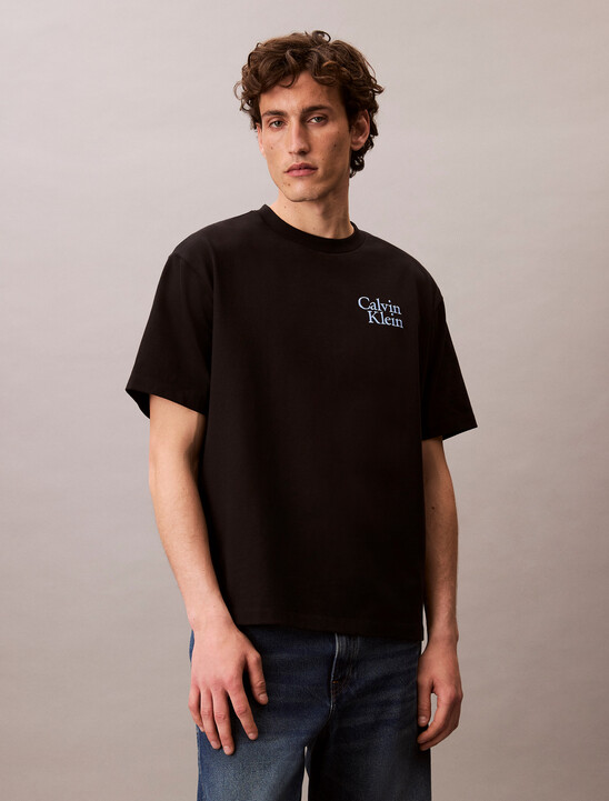 Script Logo Graphic Relaxed T-Shirt
