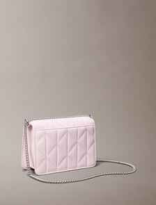 Quilted Emblem Logo Mini Bag, Cradle Pink, hi-res