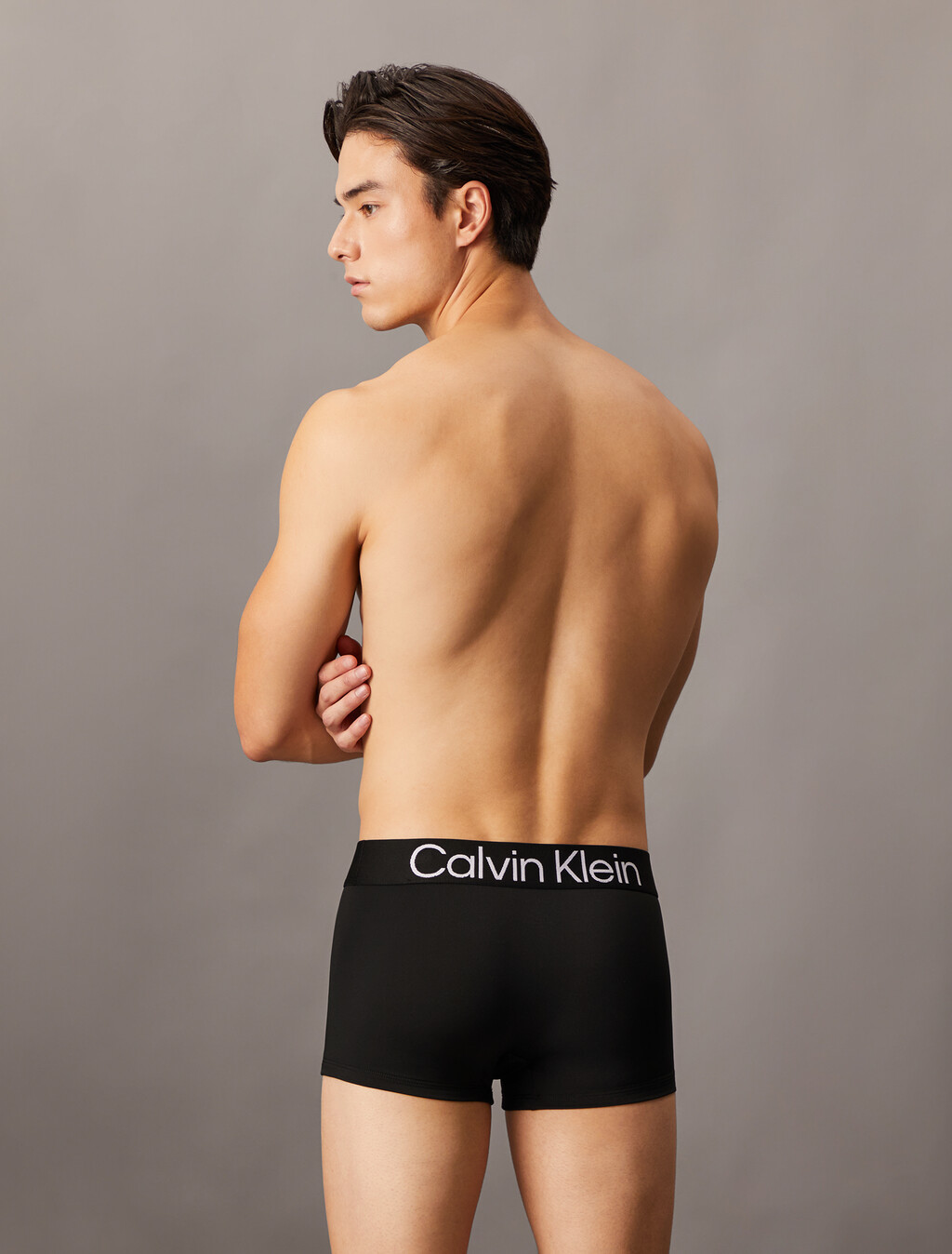 Bold Logo Low Rise Trunks 3 Pack, BLACK/BLACK/BLACK, hi-res