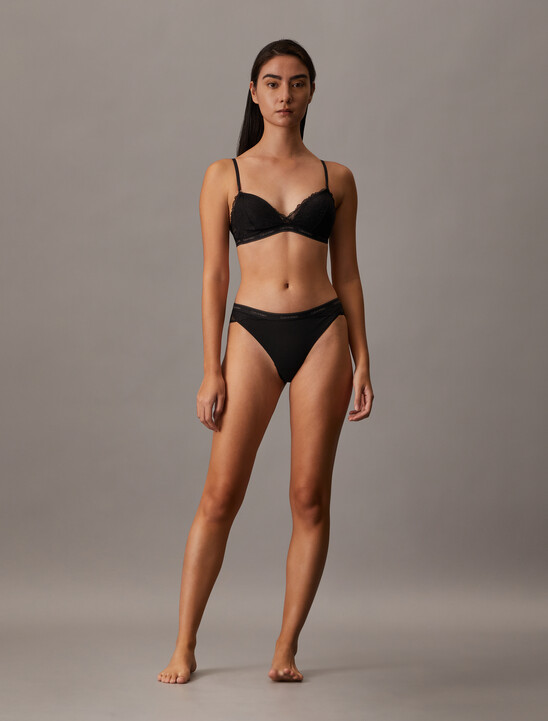 Icon Cotton Lace Tanga