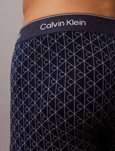 Trunks - Icon Cotton Denim Emblem, DENIM EMBLEM PAGEANT BLUE, hi-res