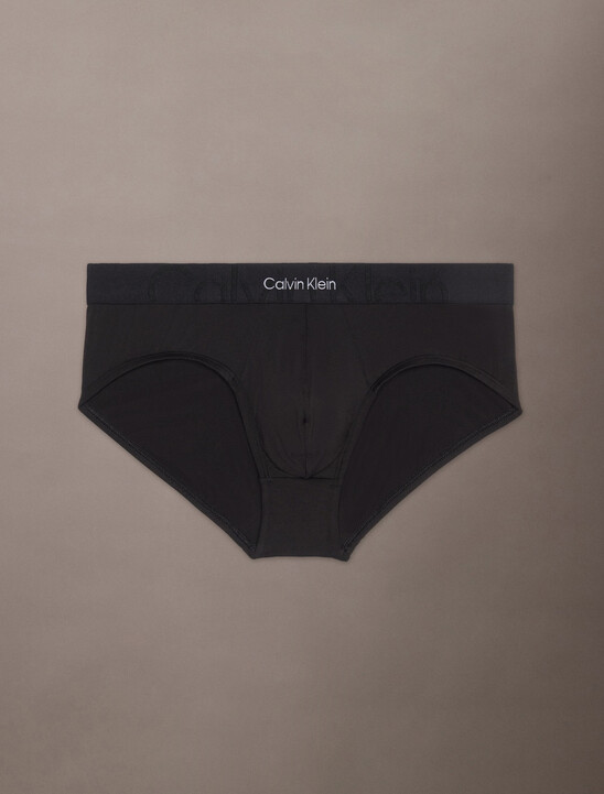 Embossed Icon Microfiber Hipster Briefs