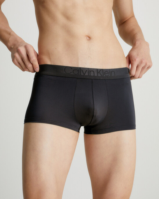 CK BLACK LOW RISE TRUNKS
