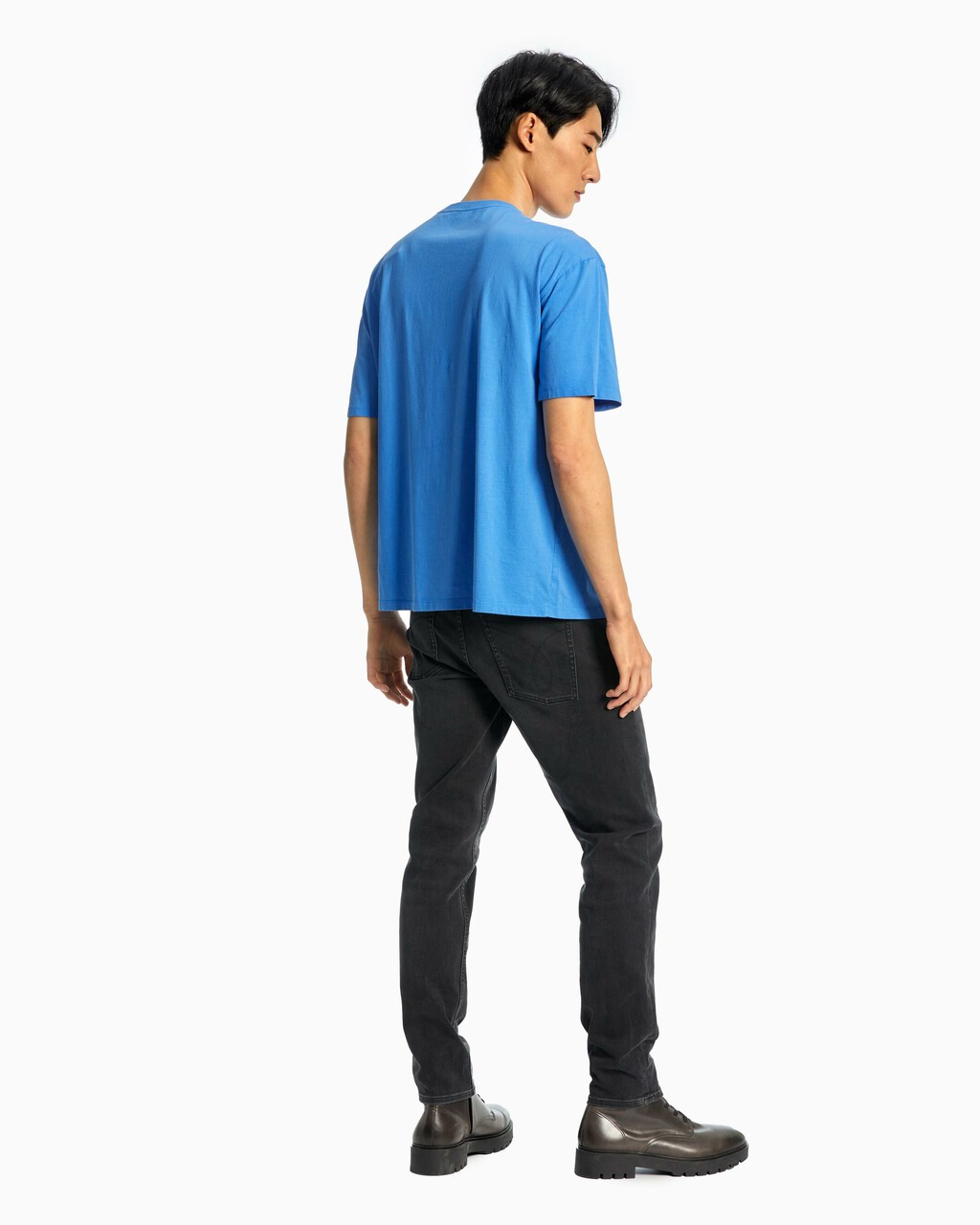 MONOGRAM RELAXED FIT TEE, PALACE BLUE-400, hi-res