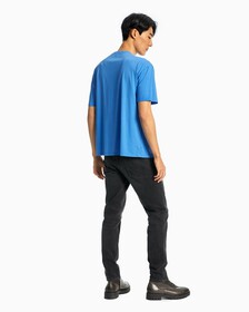 MONOGRAM RELAXED FIT TEE, PALACE BLUE-400, hi-res